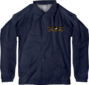 Antihero Stock Eagle Windbreaker Jacket - Navy Jackets Antihero 