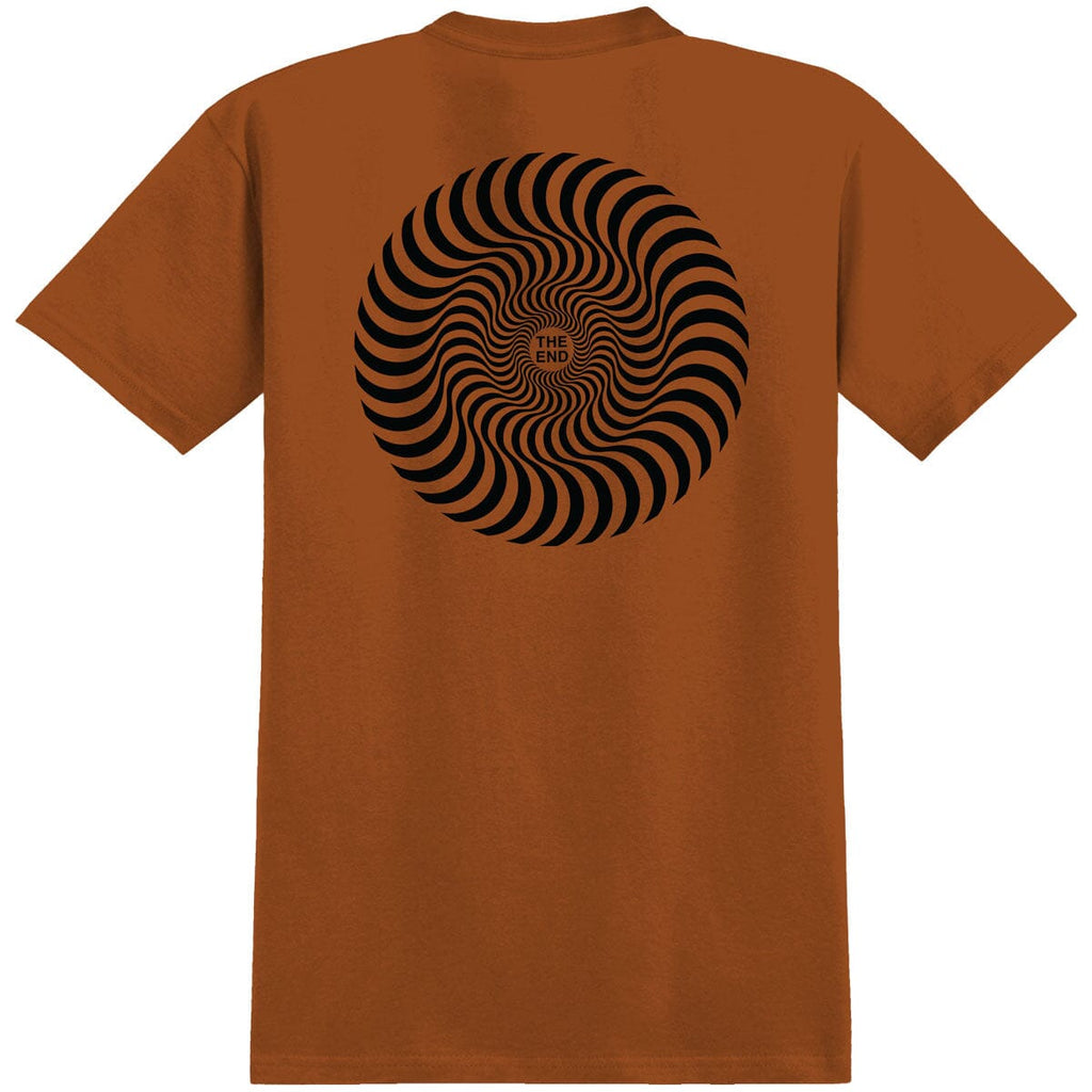 Spitfire Classic Swirl T-shirt - Orange T-Shirts + Longsleeves Spitfire 