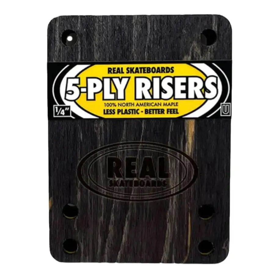 Real 5-Ply Wood Riser's 1/4 Hardware Real Venture 