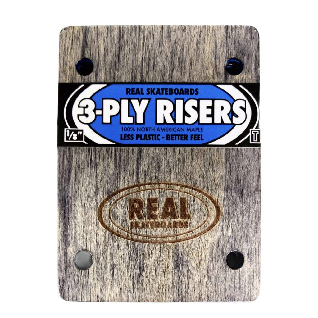 Real 3-Ply Wood Riser's 1/8 Sk8 Skates Universal (All) Trucks