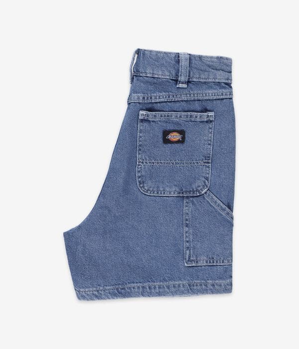 Dickies Womens Denim Short - Indigo Blue Women's Bottoms Dickies 