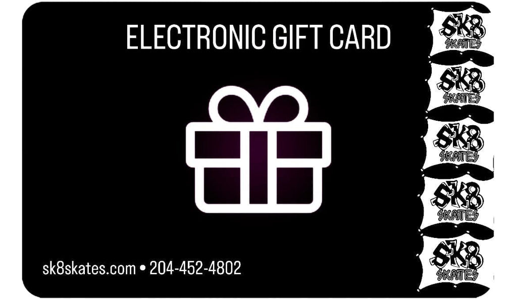 Sk8 Cyber Monday Gift Card Gift Card Sk8 Skates 