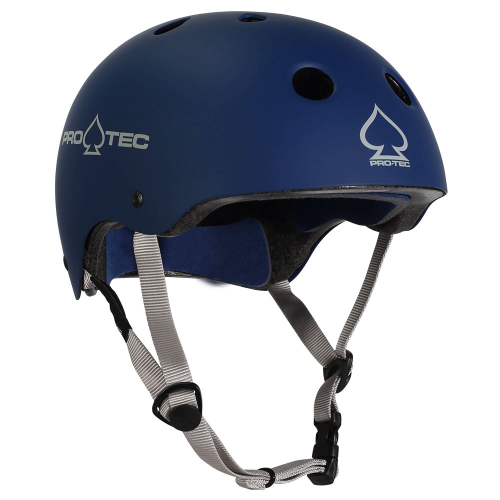 Pro Tec Classic Certified Helmet Helmets & Safety Gear Pro-Tec Matte Blue X Small 