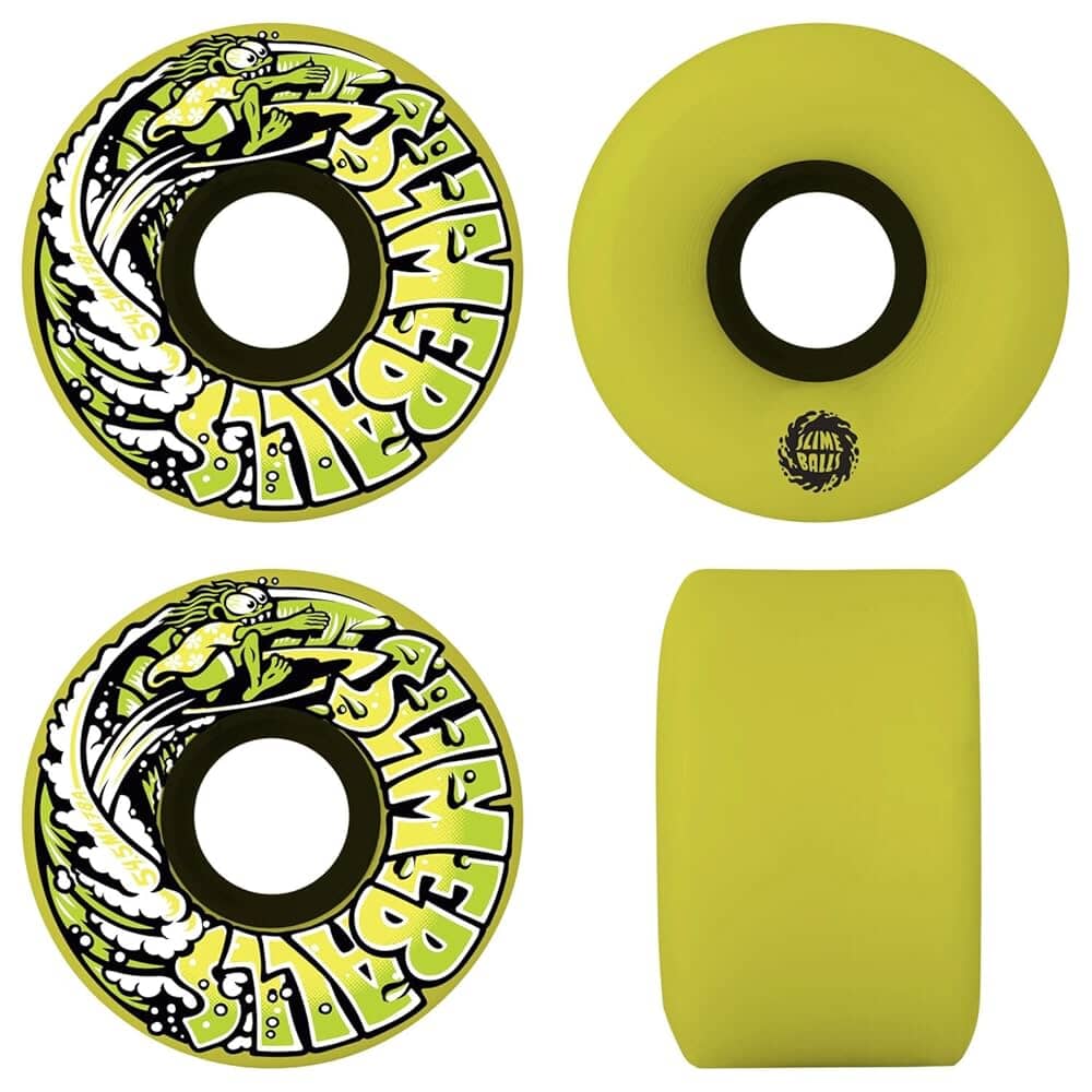 Slime Ball Surfer Mini OG Slime Yellow 78A Wheel 54.5mm Wheels Slime Balls 