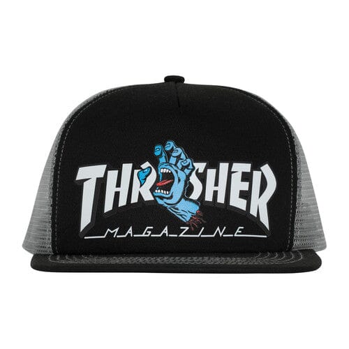 Santa Cruz x Thrasher Screaming Trucker Hat Hats Thrasher 