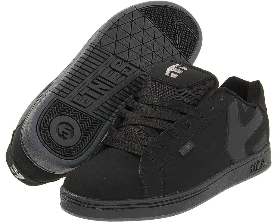 Etnies Fader Shoe - Dirty Black Wash Men's Shoes Etnies 