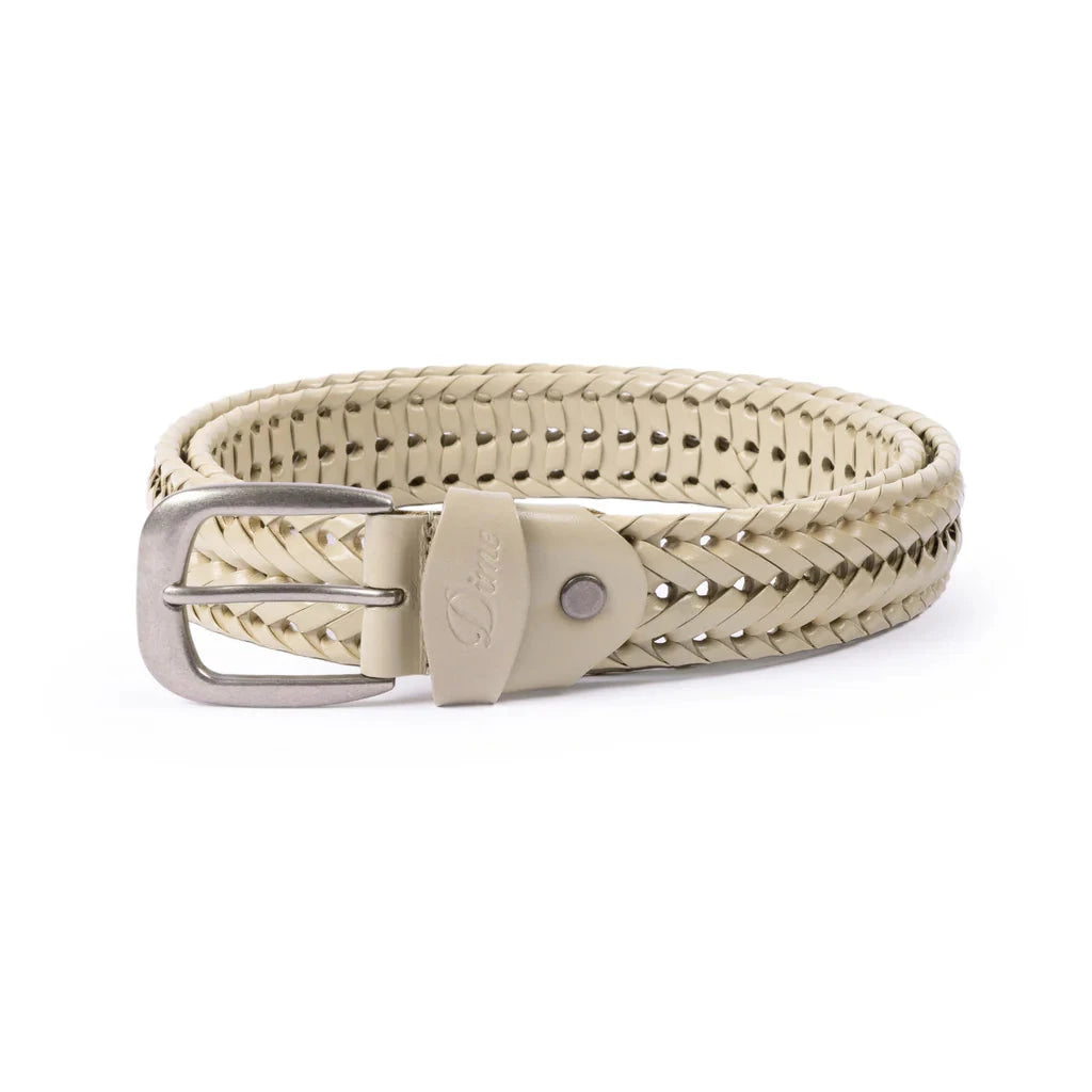 Dime Braided Leather Belt - Tan Belt Dime 