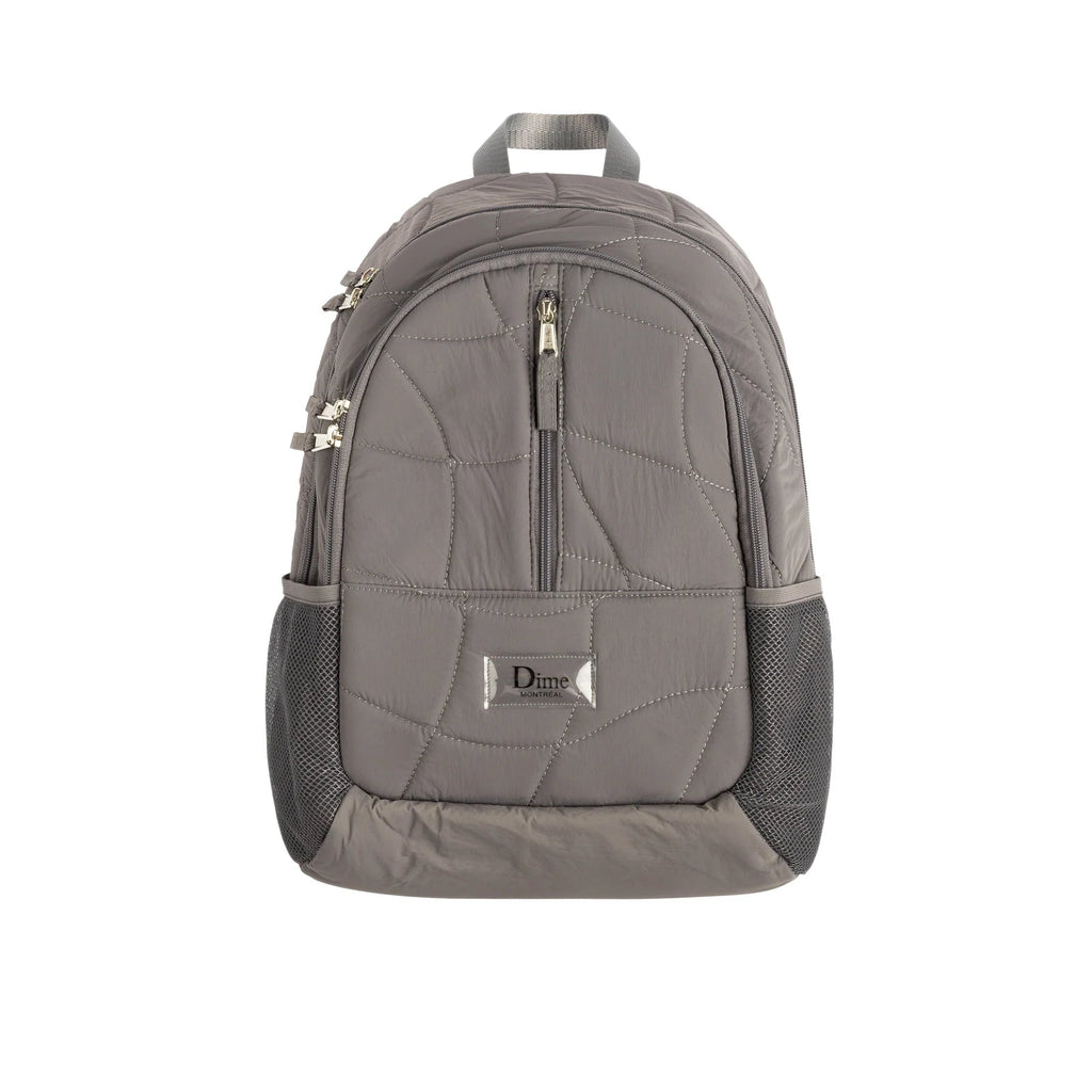 Dime Quilted Backpack - Charcoal Backpacks Dime 