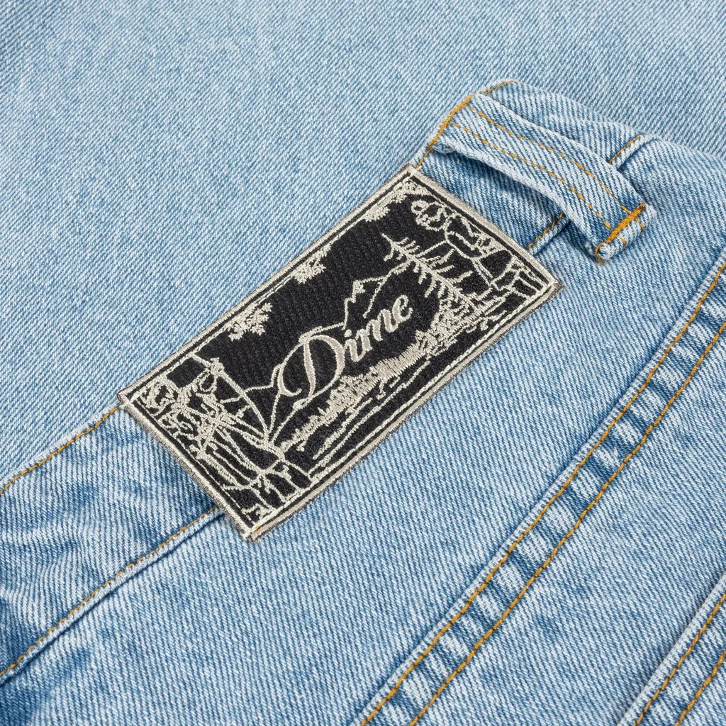 Dime Classic Baggy Denim Pants - Blue Washed Bottoms Dime 