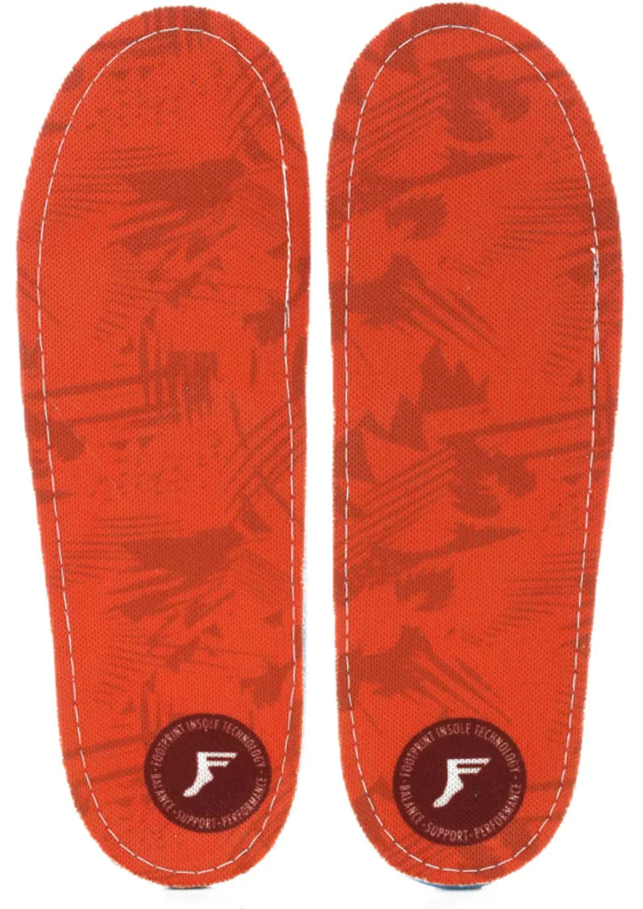 FP Insoles Kingfoam Orthotics 5mm - Orange Camo Insoles FP Insoles 