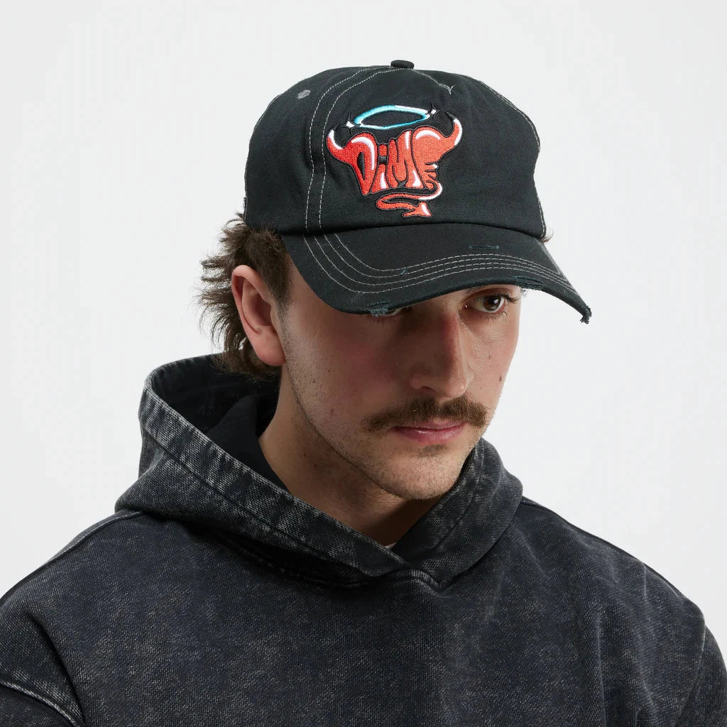 Dime Purgatory Worker Cap - Black Hats Dime 