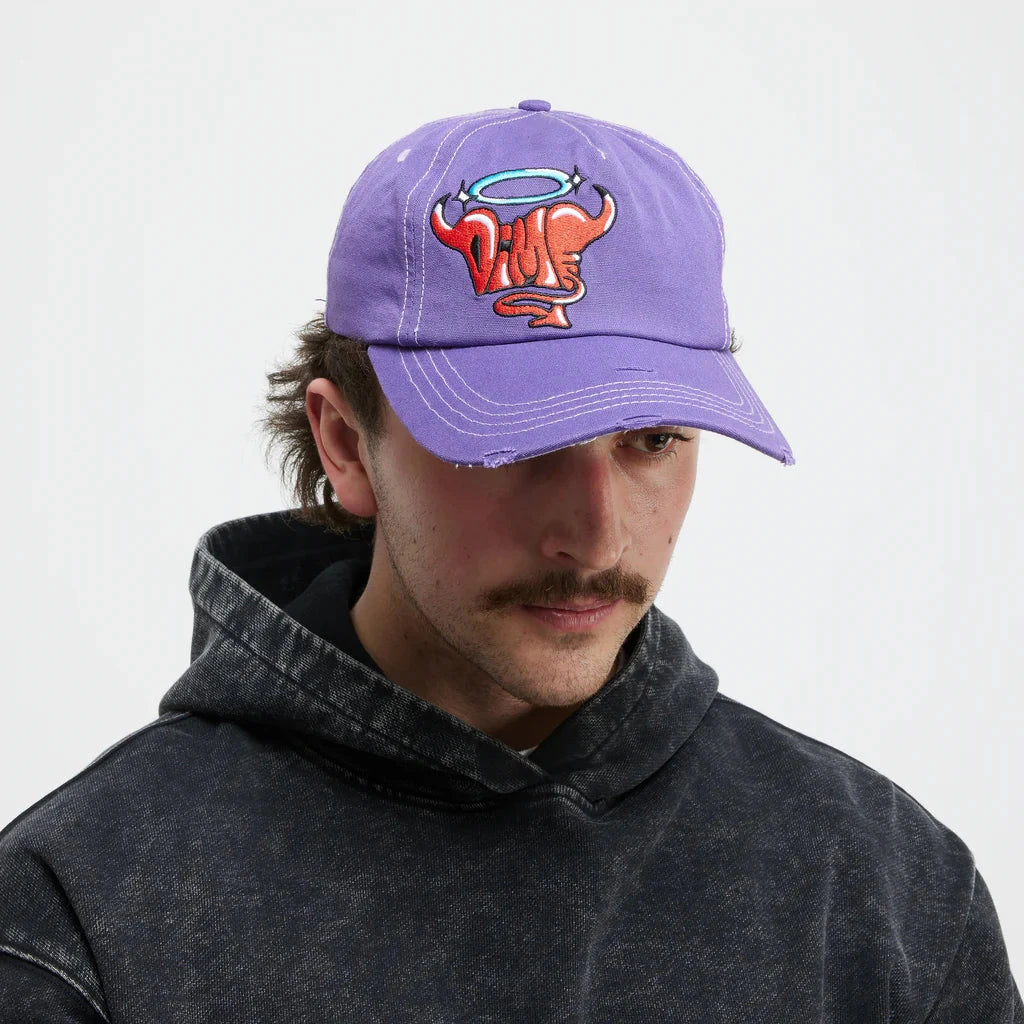 Dime Purgatory Worker Cap - Violet Hats Dime 