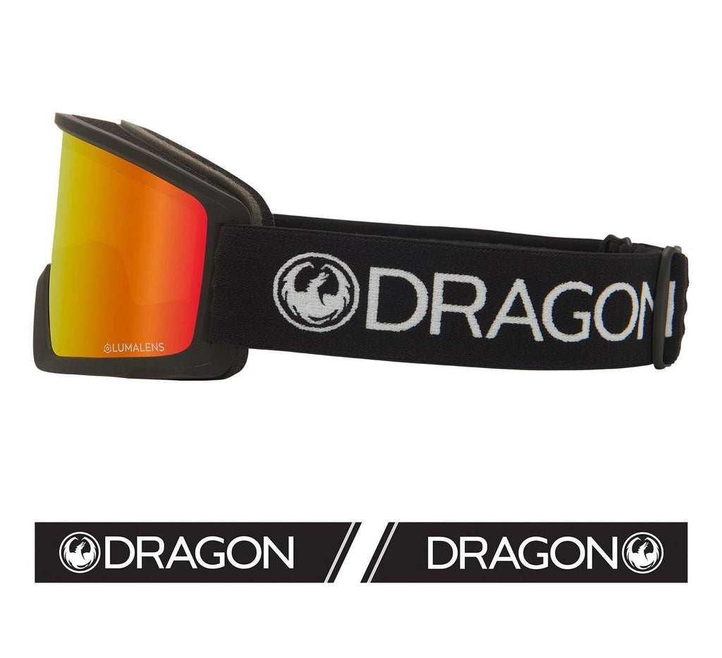 Dragon DX3 OTG Goggles 2024 - Black/Red Goggles Dragon 