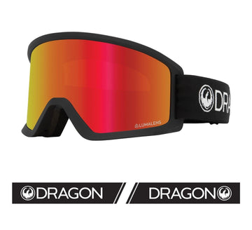 Dragon DX3 OTG Goggles 2024 - Black/Red Goggles Dragon 