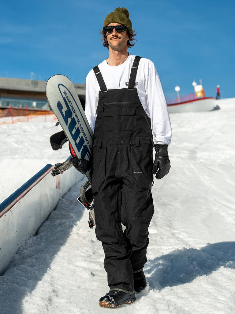Volcom Roan Bib Overall - Black Snow Pant Volcom 