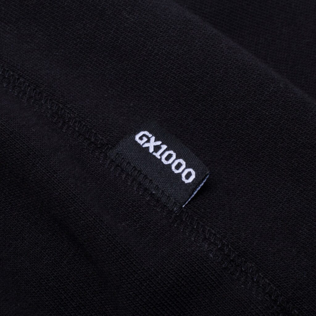 GX1000 OG Logo On Hood - Black Hoodies + Crewnecks GX1000 