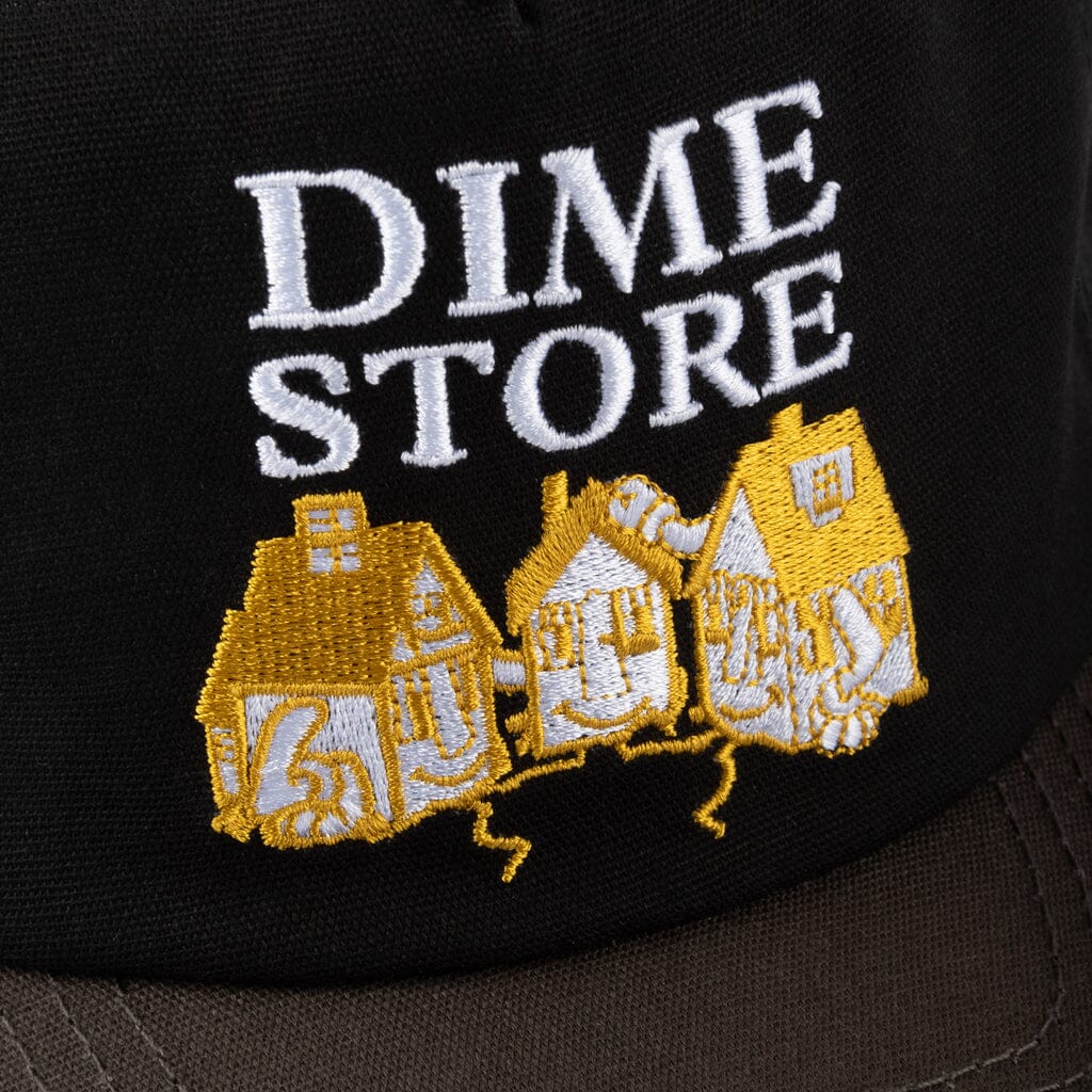 Dime Skateshop Worker Cap - Black Hats Dime 