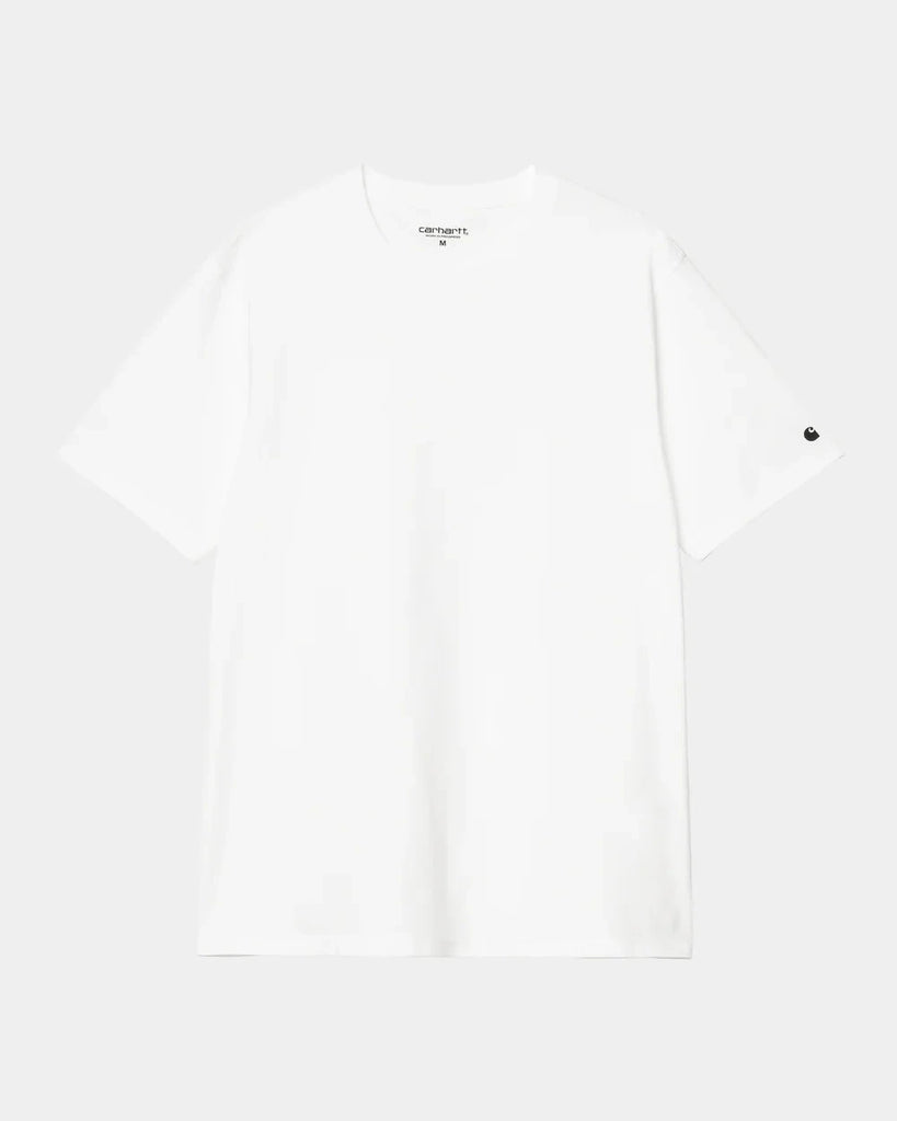 Carhartt WIP Base T-shirt - White T-Shirts + Longsleeves Carhartt WIP 