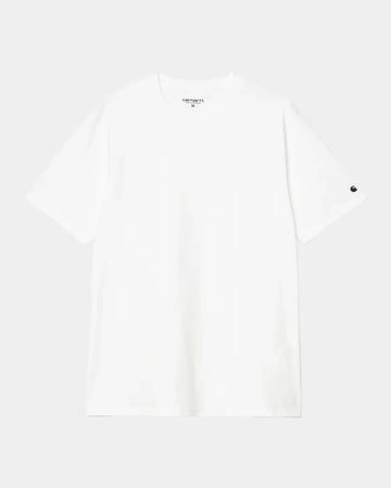 Carhartt WIP Base T-shirt - White T-Shirts + Longsleeves Carhartt WIP 