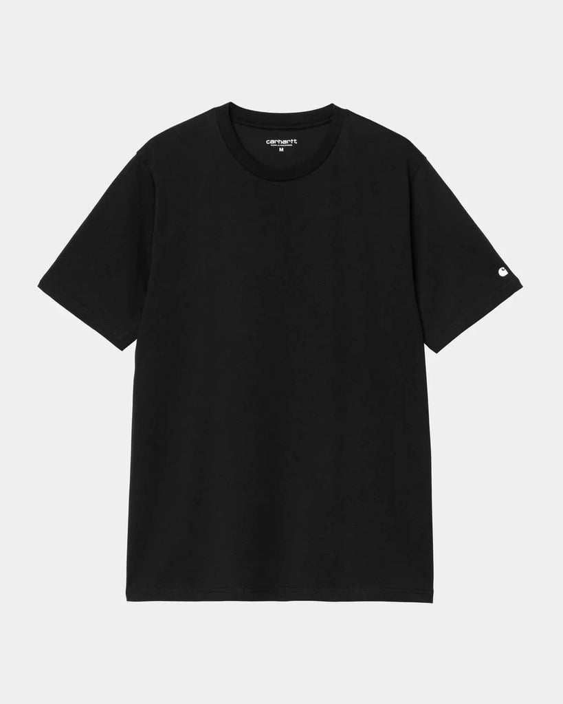 Carhartt WIP Base T-shirt - Black T-Shirts + Longsleeves Carhartt WIP 