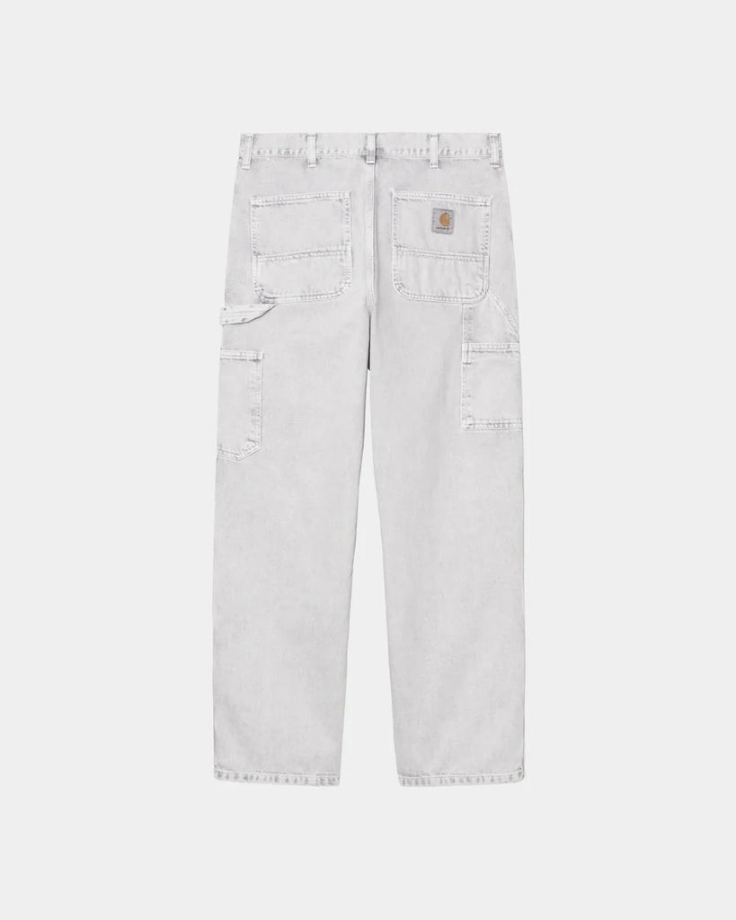 Carhartt WIP Double Knee Pant - Chalk Washed Bottoms Carhartt WIP 
