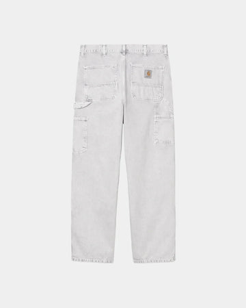 Carhartt WIP Double Knee Pant - Chalk Washed Bottoms Carhartt WIP 