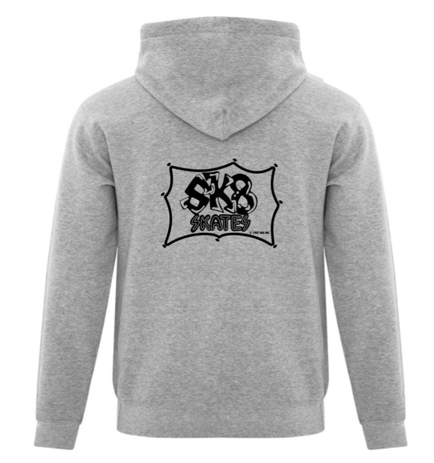Sk8 Skates KIDS OG Logo Zip Up Hoodie Kid's Clothing Sk8 Skates 