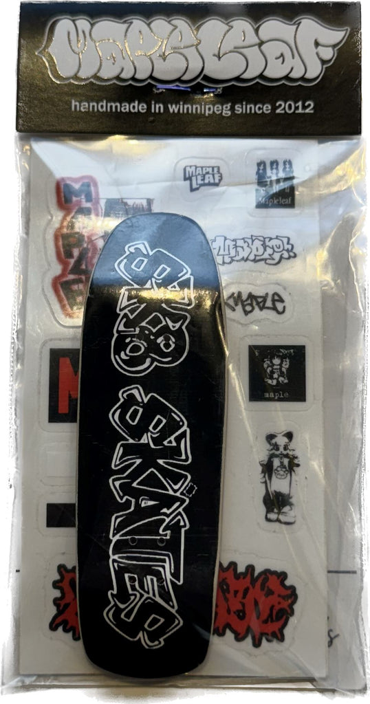 Maple Leaf Fingerboard Deck Sk8 Skates Sk8 Skates Bubble Cruiser 30.5mm Hi 