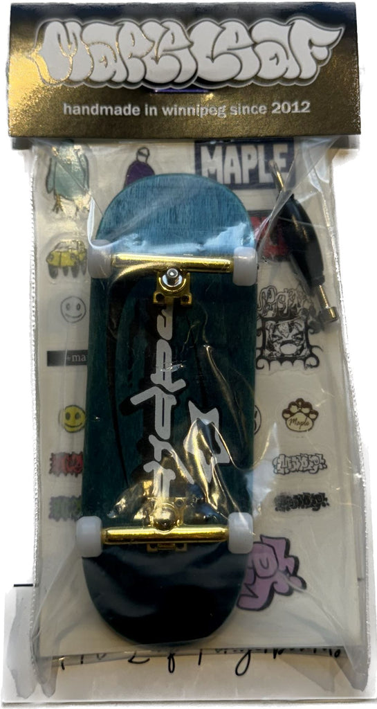 Maple Leaf Fingerboard Complete Sk8 Skates Pluto (Tiel) 34mm 