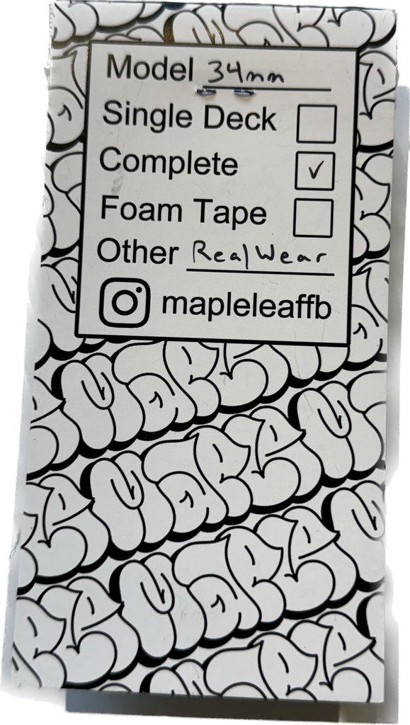 Maple Leaf Fingerboard Complete Sk8 Skates 