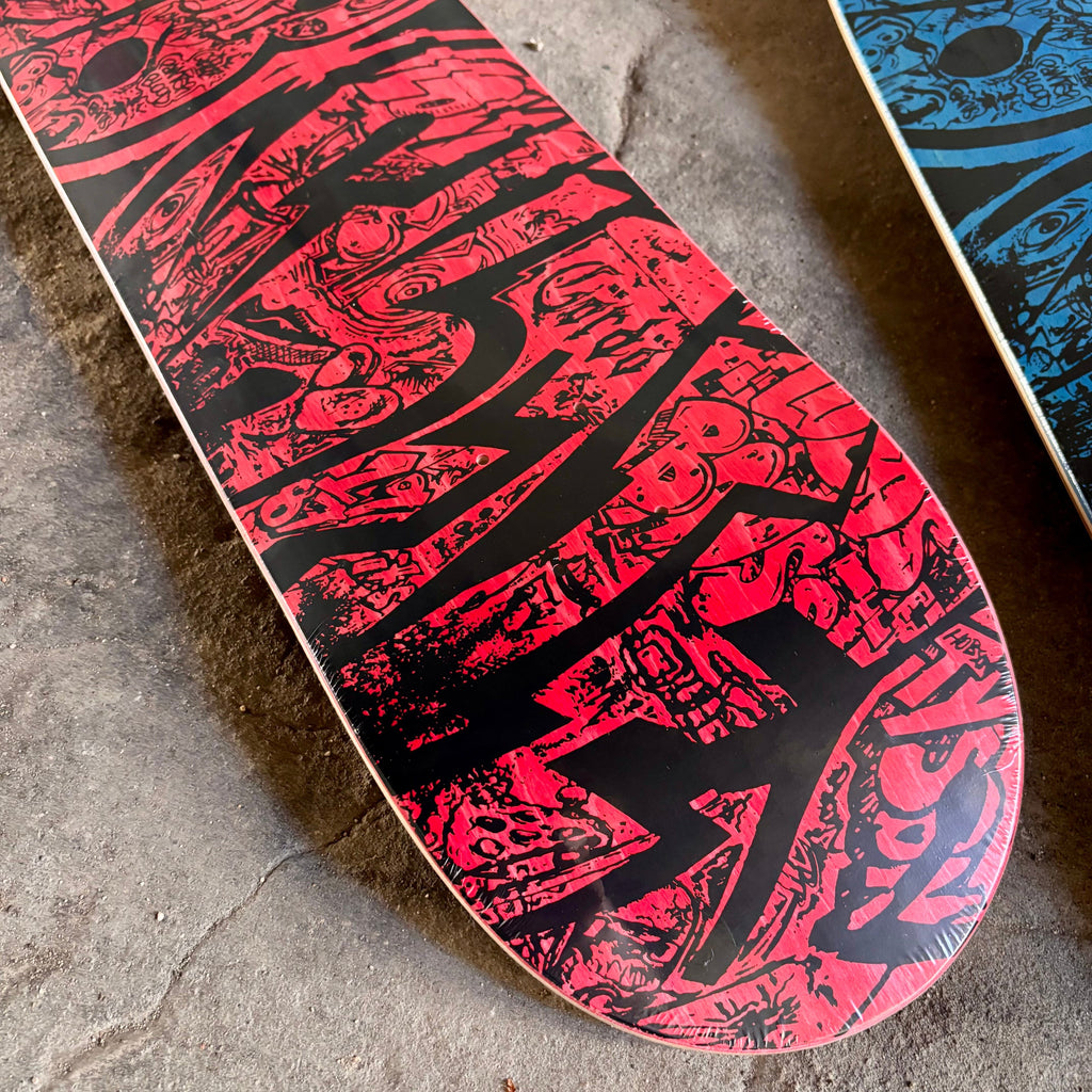 Sk8 Skates Mural Deck Deck Sk8 Skates 