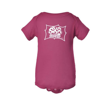 Sk8 Skates Toddler Onesie - Hot Pink Kid's Clothing Sk8 Skates Hot Pink New Born 