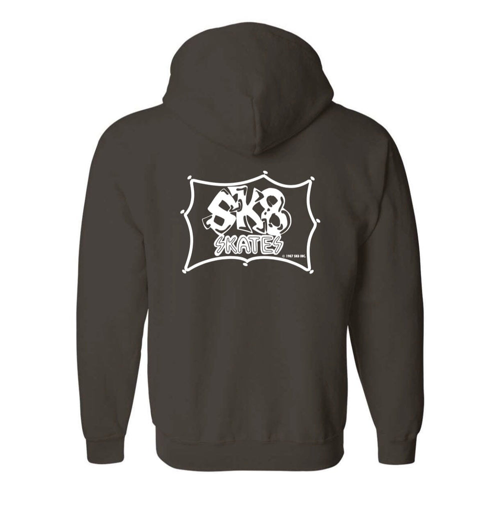 Sk8 Skates OG Zip Up Hoodie Hoodies + Crewnecks Sk8 Skates 