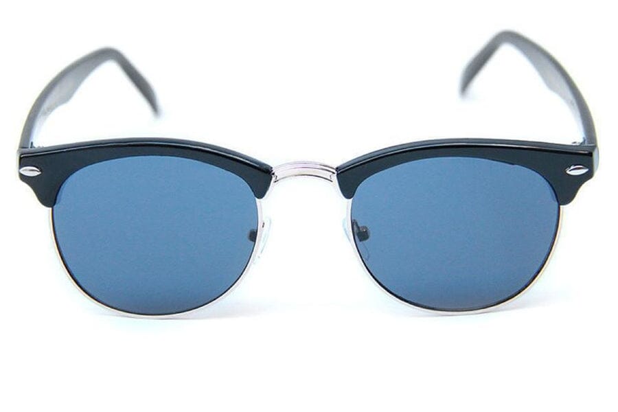 Happy Hour G2S Sunglasses Sunglasses Happy Hour Gloss Black/ Blue 