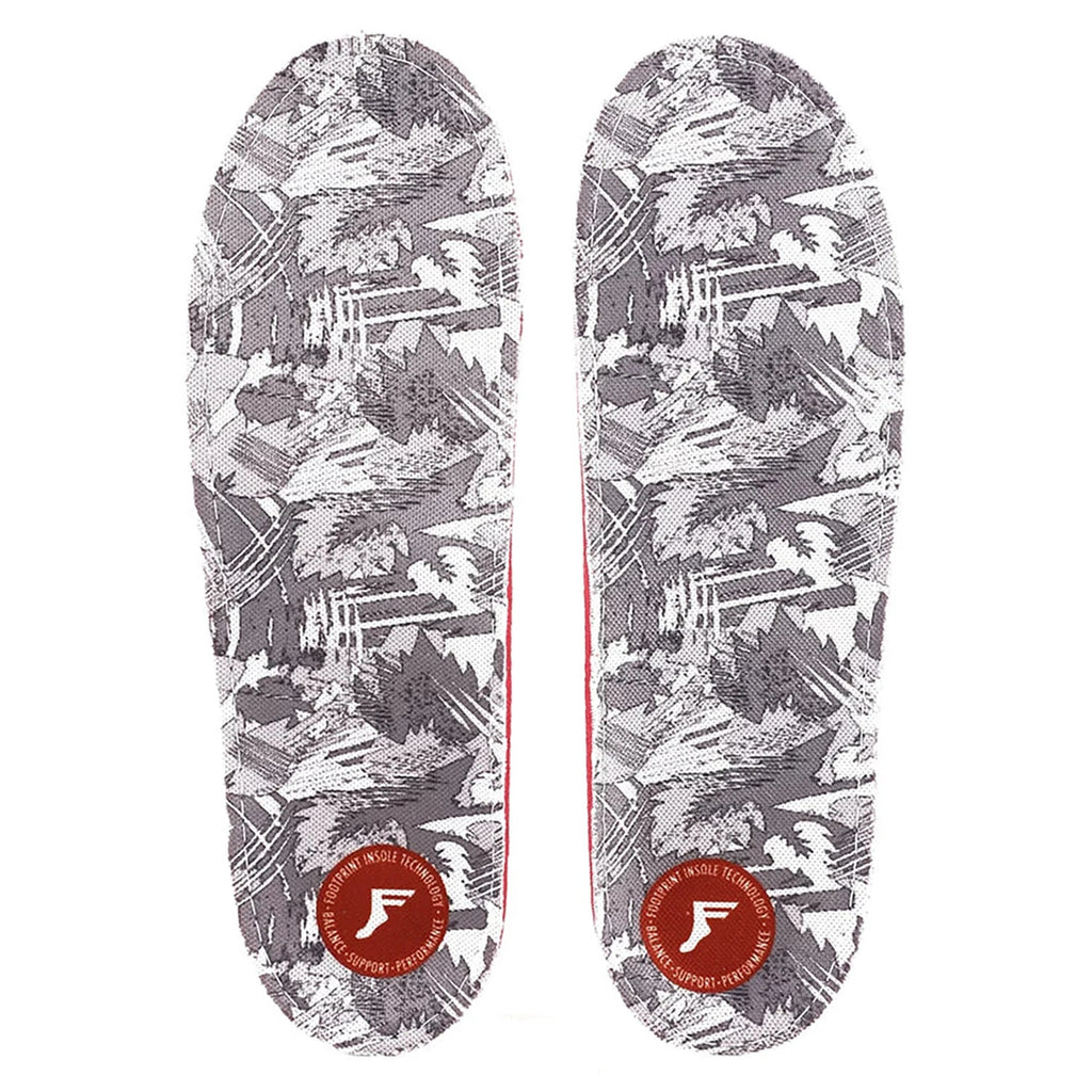 FP Insoles Gamechanger Custom Orthotics Lite - White Camo Insoles FP Insoles 