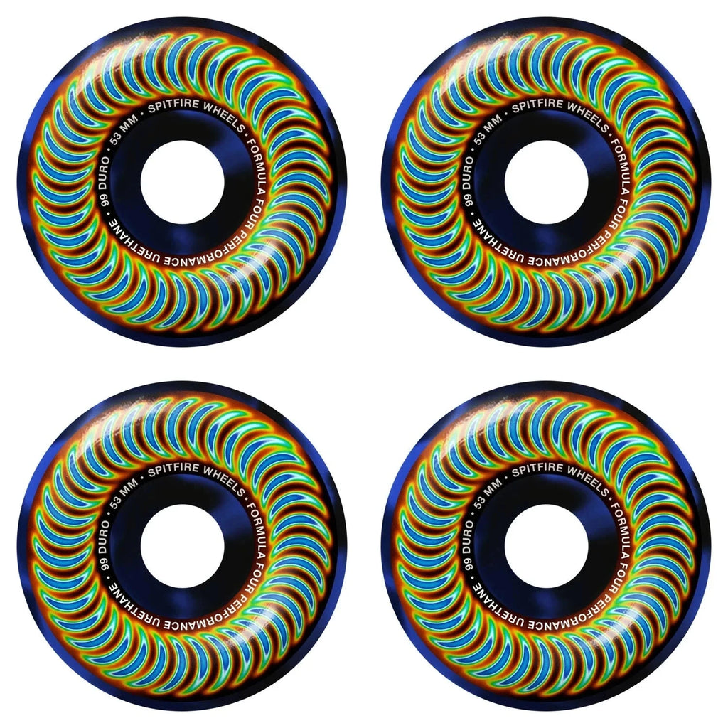 Spitfire F4 Radioactive Classic 99A Wheel 56mm Wheels Spitfire 