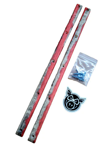 Pig Board Rails Hardware Pig Skated Red 
