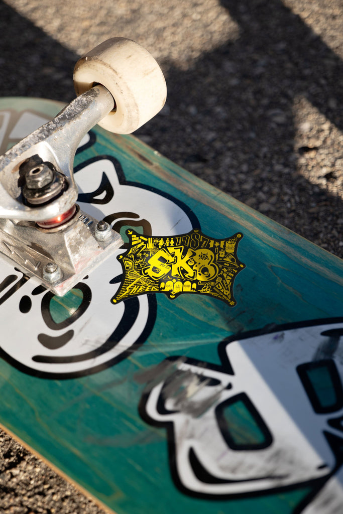 Sk8 Skates Throwback Logo Sticker *PREBOOK Stickers Sk8 Skates 