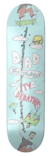 Dad Ty Bebathe Pro Deck 8.375 Deck Dad Skateboards 
