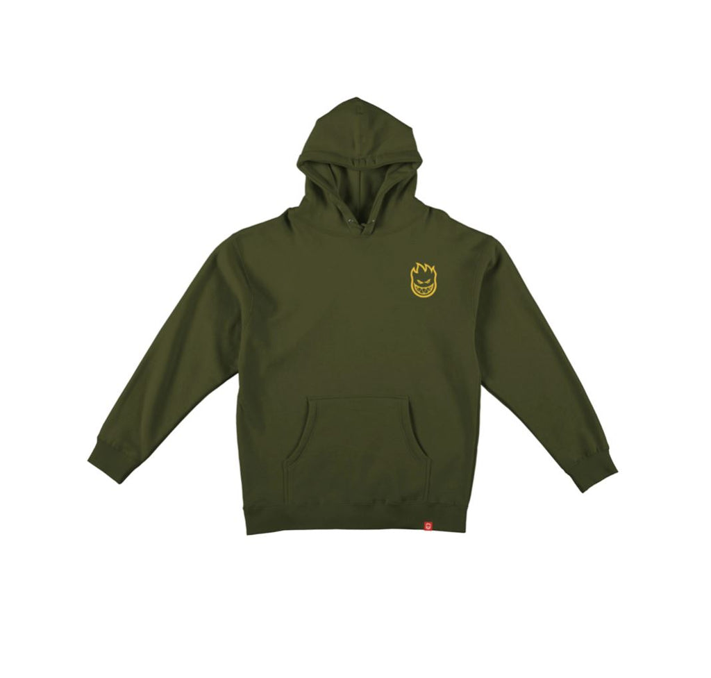 Spitfire Classic Vortex Hoodie - Army Hoodies + Crewnecks Spitfire 