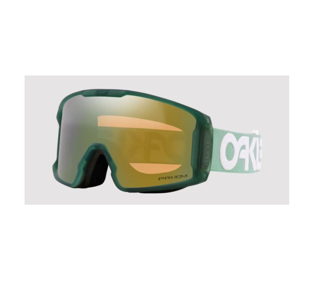 Oakley Line Miner Goggles - Jade/Gold Goggles Oakley 