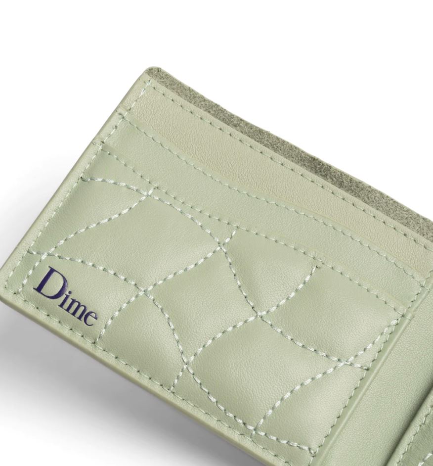 Dime Quilted Bifold Wallter - Sage Accessories Dime 