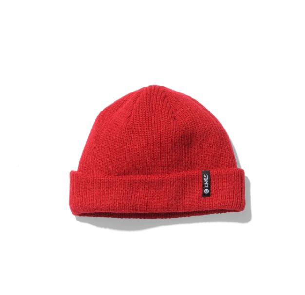 Stance Shallow Cuff Beanie Beanies Stance Red 