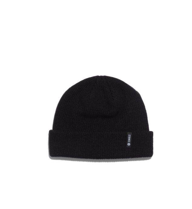 Stance Shallow Cuff Beanie Beanies Stance Black 