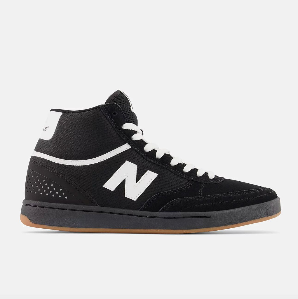NB Numeric 440 High Shoe - Black/White Men's Shoes New Balance 