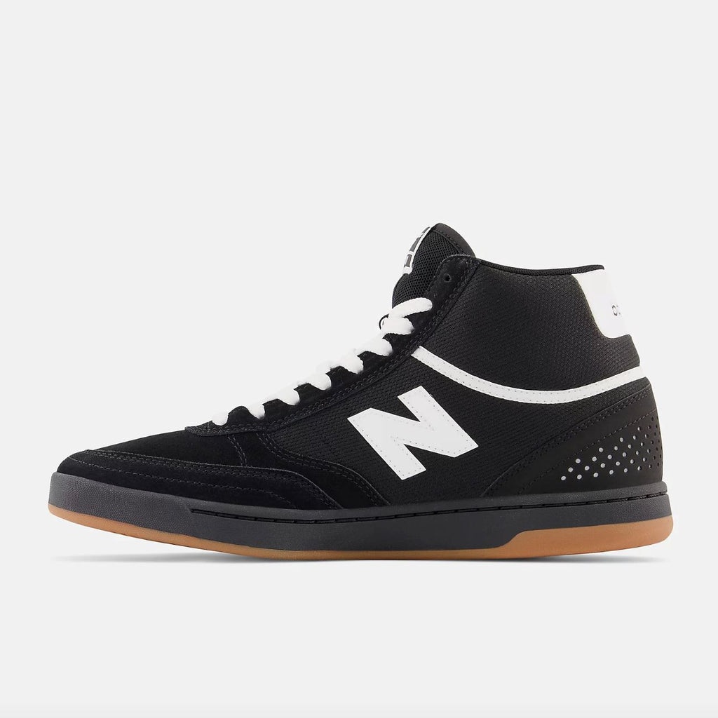 NB Numeric 440 High Shoe - Black/White Men's Shoes New Balance 