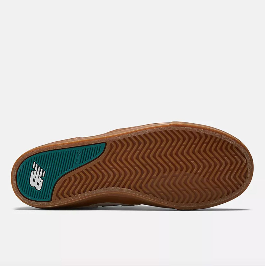 NB Numeric Jamie Foy 306 Shoe - Sea Salt/Green Men's Shoes New Balance 