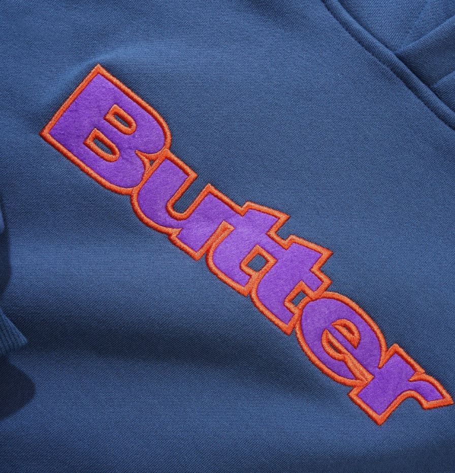 Butter Goods Felt Logo Applique Pullover Hood Hoodies + Crewnecks Butter Goods 