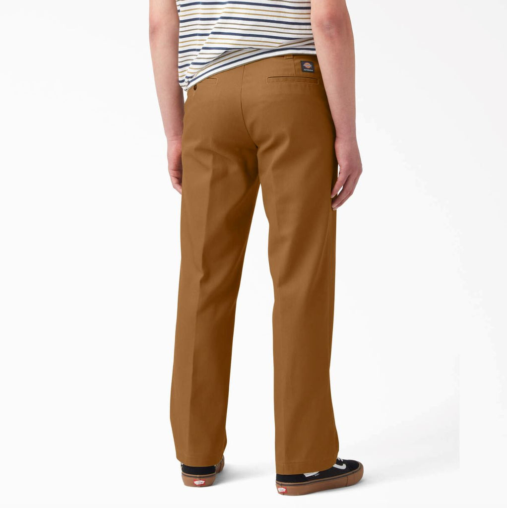 Dickies Skateboarding Regular Fit Twill Pant - Brown Duck Bottoms Dickies 