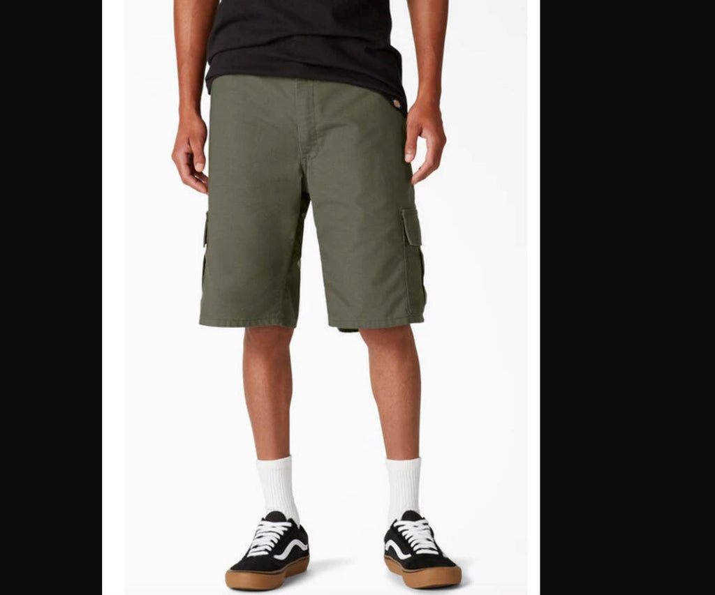 Dickies Skate Ripstop Cargo Shorts - Moss Green Shorts Dickies 